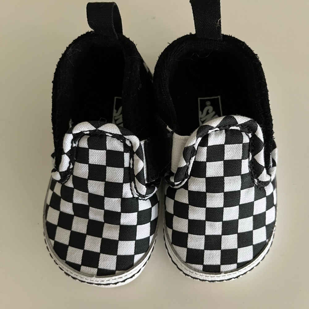 Vans Checkered Baby Crib Shoes